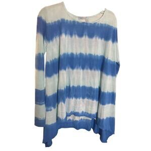 Fresh Produce Tie Dye Stripe Sweater Sz XS/S